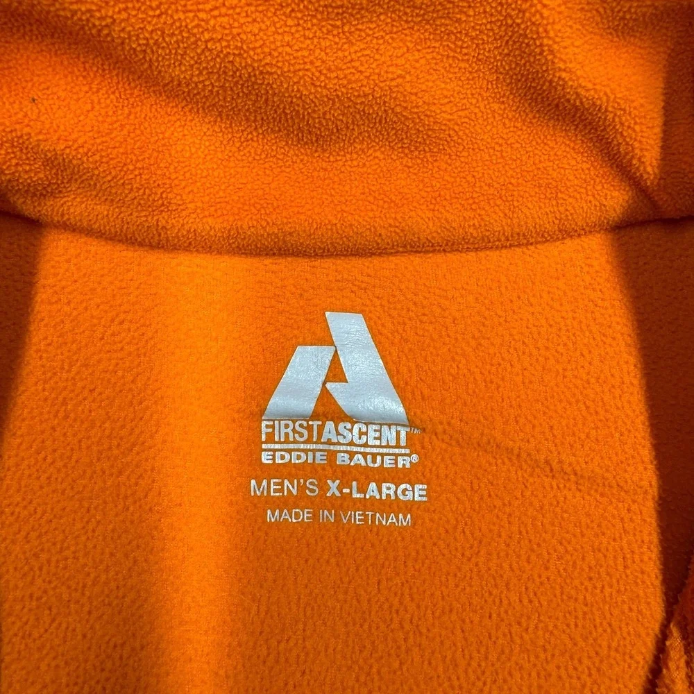 Eddie Bauer First Ascent Performance 1/2 Zip Fleece Pullover Sweatshirt Men's XL